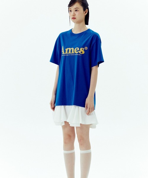 tシャツ 新色追加「UNISEX」AMES WORLDWIDE／ベーシックロゴT 2966111 レディース メンズ 新色追加【UNISEX】AMES WORLDWIDE／ベーシックロゴT 2966111（T