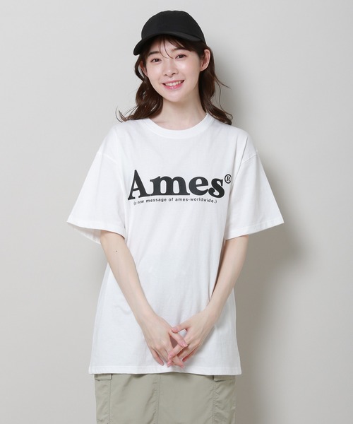 tシャツ 新色追加「UNISEX」AMES WORLDWIDE／ベーシックロゴT 2966111 レディース メンズ 新色追加【UNISEX】AMES WORLDWIDE／ベーシックロゴT 2966111（T