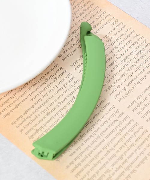 Alite cloth（アリーテクロス）の「シンプルバナナクリップ（バレッタ/ヘアクリップ・レディース・その他2/その他3/その他11/その他8/その他10/その他6/その他12/その他4・F）」の2枚目の写真