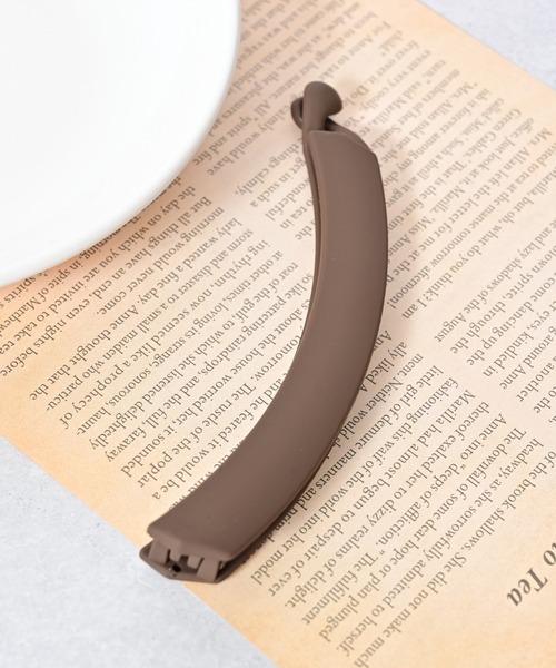 Alite cloth（アリーテクロス）の「シンプルバナナクリップ（バレッタ/ヘアクリップ・レディース・その他2/その他3/その他11/その他8/その他10/その他6/その他12/その他4・F）」の5枚目の写真