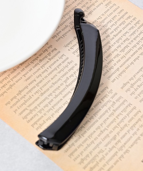 アッカ*バナナクリップ　バレッタ バナナクリップ ヘアクリップ バレッタ[品番：QN000004921