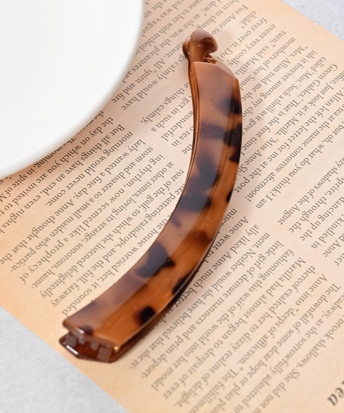 Alite cloth（アリーテクロス）の「シンプルバナナクリップ（バレッタ/ヘアクリップ・レディース・その他2/その他3/その他11/その他8/その他10/その他6/その他12/その他4・F）」の7枚目の写真