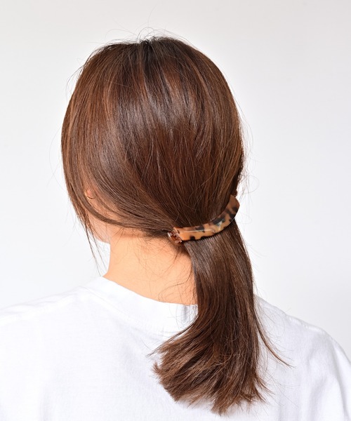 Alite cloth（アリーテクロス）の「シンプルバナナクリップ（バレッタ/ヘアクリップ・レディース・その他2/その他3/その他11/その他8/その他10/その他6/その他12/その他4・F）」の14枚目の写真