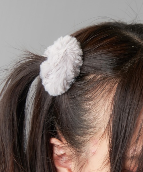 2個セット】ファーヘアゴム（ヘアゴム）｜SPINNS（スピンズ）の
