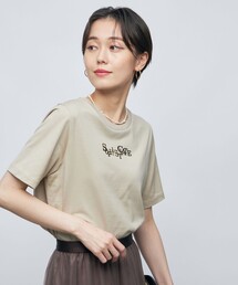 NOLLEY’S Sophi | 箔プリントショート丈Tシャツ(Tシャツ/カットソー)
