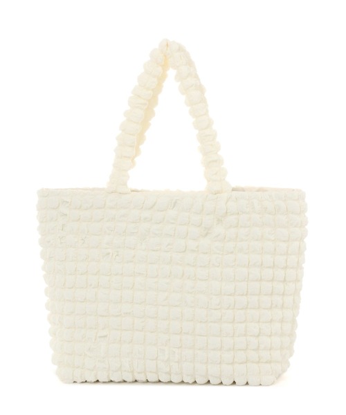 LEPSIM（レプシィム）の「マタニティ／ポコポコTOTE　967256（トートバッグ・レディース・アイボリー/ブラック・ONE SIZE）」の8枚目の写真
