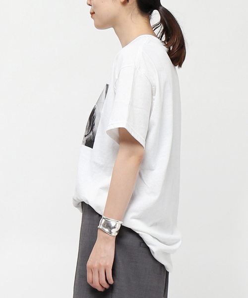 GOOD ROCK SPEED（グッドロックスピード）の「【GOOD ROCK SPEED / グッドロックスピード】Photo T-sh（Tシャツ/カットソー・レディース・ホワイト・FREE）」の3枚目の写真