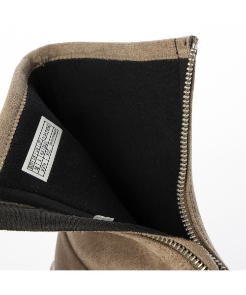 le coq sportif（ルコックスポルティフ）の「【レイン対応】フロントジッパーボリュームソールブーツ(LCS ベレー IV FZ)（ブーツ・レディース・ウィート/ブルーグレー/ブラック系その他6・M/LL/L）」の9枚目の写真