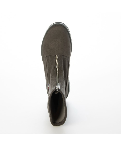 le coq sportif（ルコックスポルティフ）の「【レイン対応】フロントジッパーボリュームソールブーツ(LCS ベレー IV FZ)（ブーツ・レディース・ウィート/ブルーグレー/ブラック系その他6・M/LL/L）」の13枚目の写真