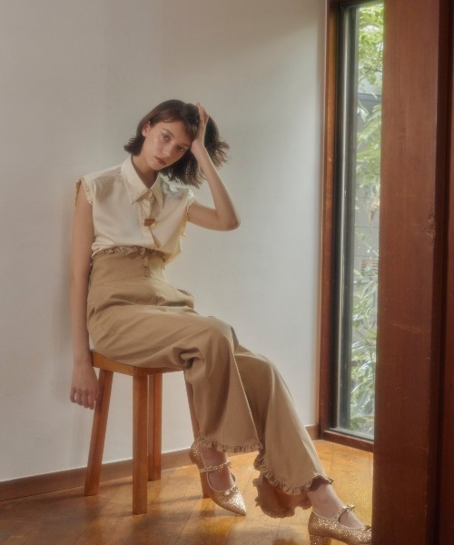 MIRO AMURETTE（ミロアミュレット）の「MIRO loop tie necklace/ループタイネックレス（ネックレス・レディース・ゴールド・FREE）」の6枚目の写真