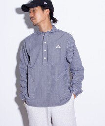 GEVACO | 【GEVACO/ゲバコ】オックスオーバーショールカラー長袖シャツ(シャツ/ブラウス)