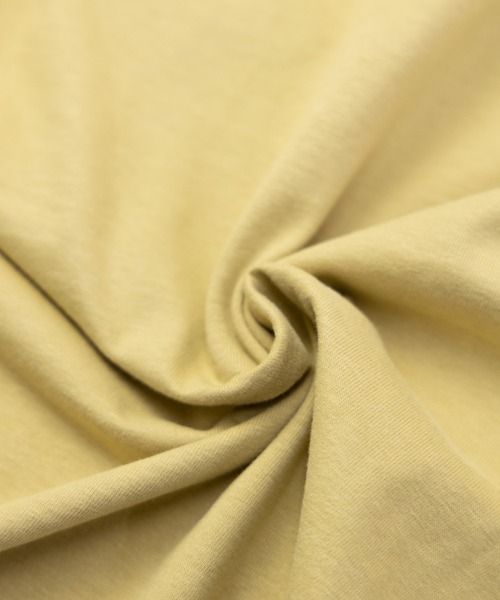 NYLAUS（ナイラス）の「ピーチスキン加工 配色ステッチ ポケット付き ロングスリーブTシャツ（Tシャツ/カットソー・メンズ・ブラック/ホワイト/ネイビー/ベージュ・M/L/LL）」の10枚目の写真