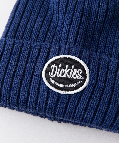 Dickies（ディッキーズ）の「【DICKIES/ディッキーズ】ワッペンロゴ　KIDS　ニットワッチ 　ビーニー（ニットキャップ/ビーニー・キッズ・ネイビー/ブラック/オフホワイト・FREE）」の10枚目の写真