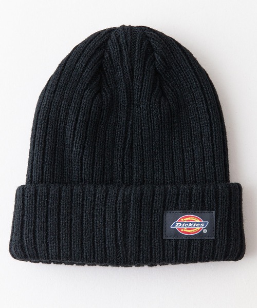 Dickies（ディッキーズ）の「【DICKIES/ディッキーズ】ワッペンロゴ　KIDS　ニットワッチ 　ビーニー（ニットキャップ/ビーニー・キッズ・ネイビー/ブラック/オフホワイト・FREE）」の7枚目の写真