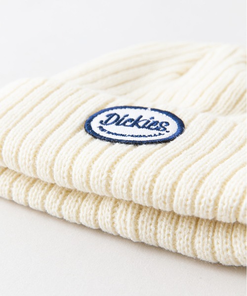 Dickies（ディッキーズ）の「【DICKIES/ディッキーズ】ワッペンロゴ　KIDS　ニットワッチ 　ビーニー（ニットキャップ/ビーニー・キッズ・ネイビー/ブラック/オフホワイト・FREE）」の13枚目の写真