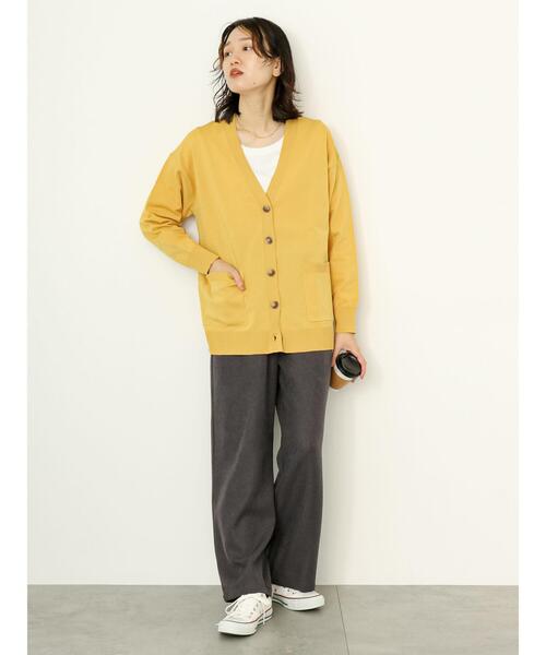 Samansa Mos2 blue（サマンサモスモスブルー）の「スポンジVネック