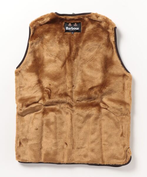 Barbour（バブアー）の「フロントジップ ファー ライナー ベスト