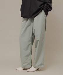 撥水タフタ ワイドストレート トレーニング パンツ / 撥水 / ユニセックス / ≪Made by ZOZO≫