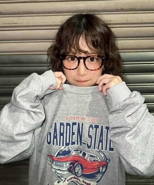 DEVICE(デバイス)の「【DEVICE×佐藤かれん】ルーズグラフィック CARプリント 裏毛 スウェット トレーナー(スウェット・レディース・グレー・FREE)」の14枚目の写真