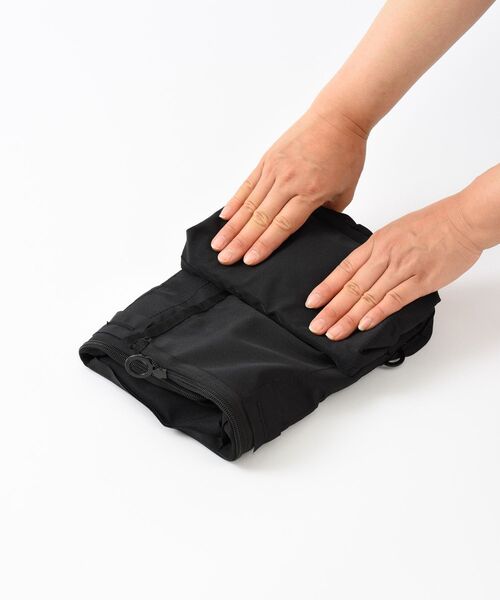 TRAVEL SHOP MILESTO(トラベルショップミレスト)の「MILESTO UTILITY ポケッタブルトートバッグ 18L(トートバッグ・レディース・ブラック/グレー系その他/グレイッシュベージュ/グリーン/オレンジ/ネイビー・フリ-)」の22枚目の写真
