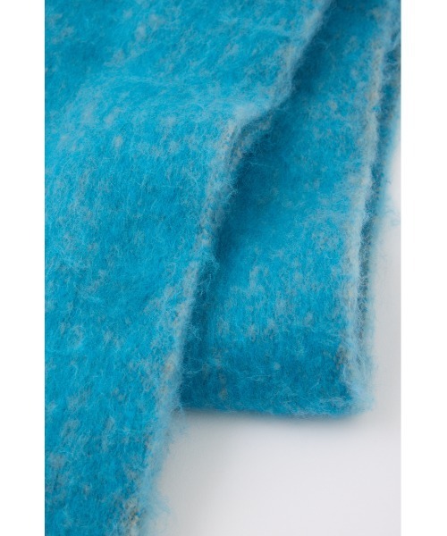 SLY（スライ）の「SHAGGY COLOR LINE STOLE シャギー カラー ライン ストール（ストール/ショール・レディース・ピンク/ブルー/ブラウン・FREE）」の10枚目の写真