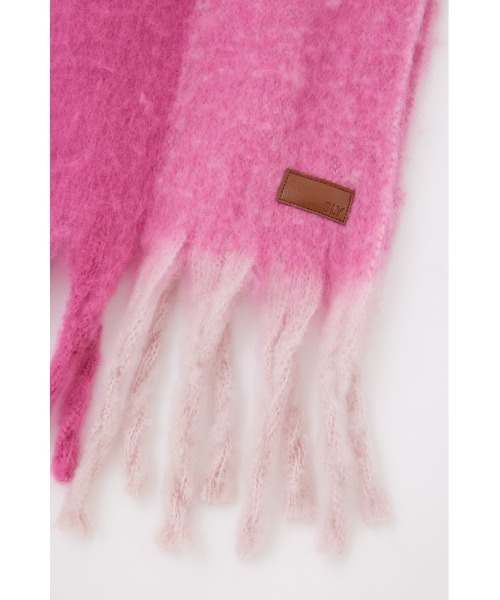 SLY（スライ）の「SHAGGY COLOR LINE STOLE シャギー カラー ライン ストール（ストール/ショール・レディース・ピンク/ブルー/ブラウン・FREE）」の13枚目の写真