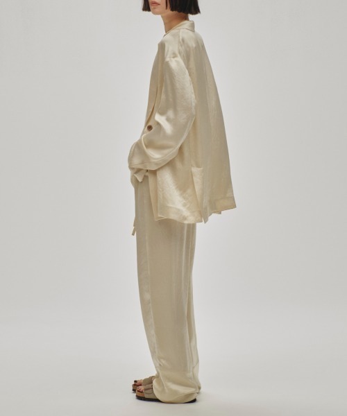 Satin Easy Pants（デニムパンツ）｜TODAYFUL（トゥデイフル）の