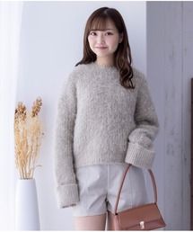 clear | ウール混ショートニットトップス≪2023AW新作≫(ニット/セーター)