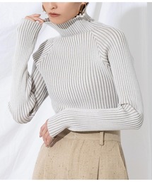 Settimissimo | プレーティングリブボトルネックニット(ニット/セーター)