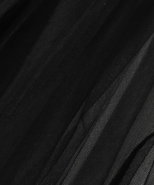 coen（コーエン）の「ロングチュールスカート（スカート・レディース・ナチュラル/ブラック・M/L）」の13枚目の写真