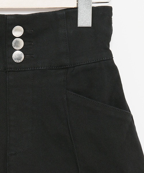 LOVETOXIC（ラブトキシック）の「【裏起毛】ハイウェストショートパンツ（その他パンツ・キッズ・ブラック/ブルー・L/M/S/SS）」の7枚目の写真