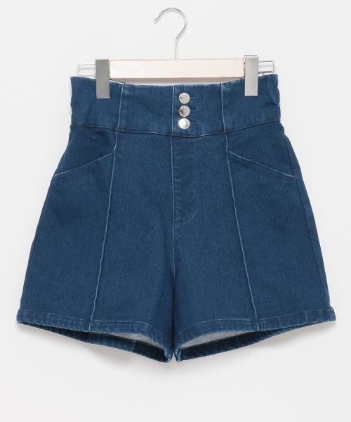 LOVETOXIC（ラブトキシック）の「【裏起毛】ハイウェストショートパンツ（その他パンツ・キッズ・ブラック/ブルー・L/M/S/SS）」の16枚目の写真