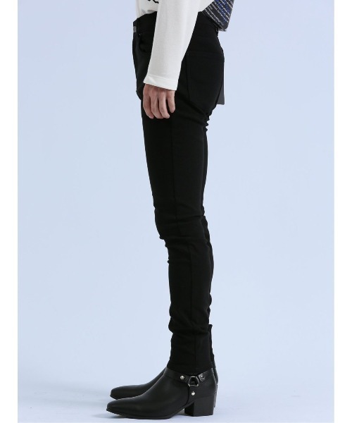 semantic design(セマンティックデザイン)の「*セマンティックデザイン 裏起毛ストレッチ スキニーパンツ 黒(チノパンツ・メンズ・ブラック・X-LARGE/LARGE/MEDIUM/S)」の6枚目の写真