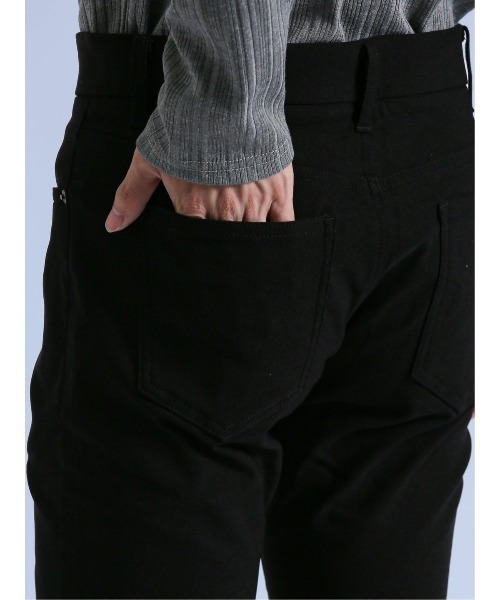 semantic design(セマンティックデザイン)の「*セマンティックデザイン 裏起毛ストレッチ スキニーパンツ 黒(チノパンツ・メンズ・ブラック・X-LARGE/LARGE/MEDIUM/S)」の9枚目の写真