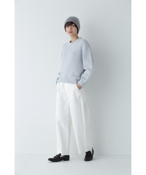 HUMAN WOMAN - 編地コンビニットプルオーバー 楽天市場】【SALE／50%OFF】24SS_◇編地コンビニットプル