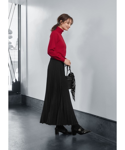 STYLE DELI（スタイルデリ）の「カラバリタートルネックニット（ニット/セーター・レディース・ダークオレンジ/ベージュ系その他/レッド系その他/ネイビー/ブルー系その他/ロイヤルブルー・M）」の9枚目の写真