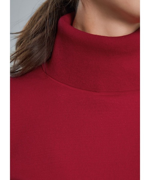 STYLE DELI（スタイルデリ）の「カラバリタートルネックニット（ニット/セーター・レディース・ダークオレンジ/ベージュ系その他/レッド系その他/ネイビー/ブルー系その他/ロイヤルブルー・M）」の12枚目の写真