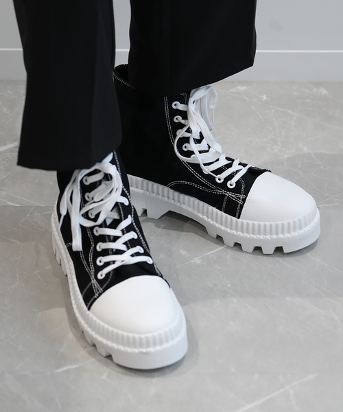 【ALDO】マルチ素材Grandstepプラットフォーム・ソックスブーツ Take a GrandStep into your Monday with these platform ankle