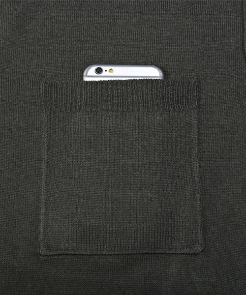 LUXSTYLE(ラグスタイル)の「カシミヤタッチカーディガン(カーディガン/ボレロ・メンズ・ベージュ/ブラック/グレー系その他・M/L/XL)」の19枚目の写真