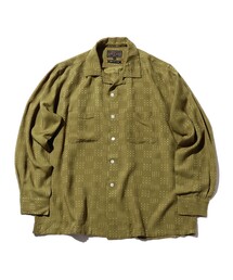 BEAMS PLUS | ジャカード オープンカラー シャツ(シャツ/ブラウス)