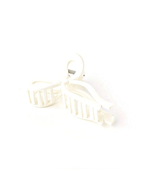 Casselini(キャセリーニ)の「Casselini(キャセリーニ)リボンへアバンス(バレッタ/ヘアクリップ・レディース・ホワイト/ブラック/ブラウン/クリア・FREE)」の12枚目の写真