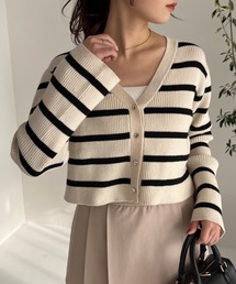 one after another NICE CLAUP | ハートボタンベルスリーブカーディガン(カーディガン/ボレロ)