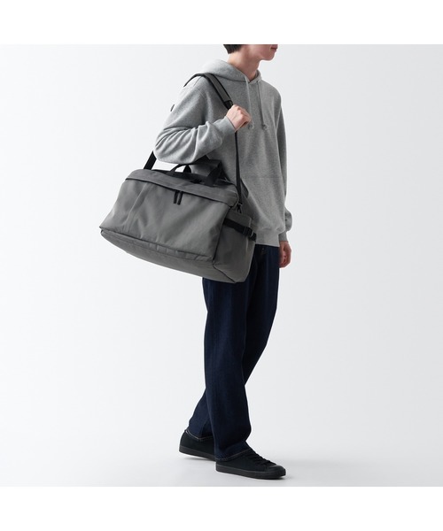 撥水ボストンバッグ（ボストンバッグ）｜無印良品（ムジルシ