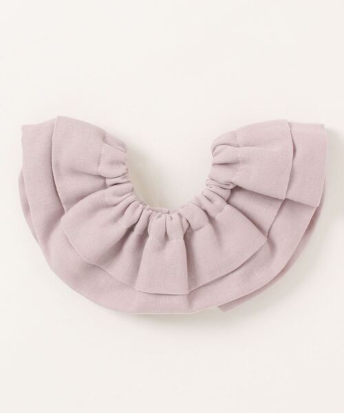 tone（トーン）の「【mille】チュールリボンのつけ襟スタイ/ベビー