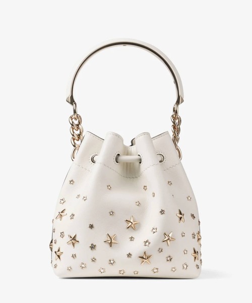 JIMMY CHOO ジミーチュー ハンドバッグ ベージュ 2014925Y0005 JIMMY CHOO(ジミーチュウ) ハンドバッグ ベージュ｜【公式