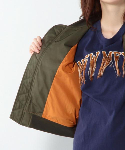 Another Edition（アナザーエディション）の「MA-1 ｼｮｰﾄ/AEBC　MA-1 ｼｮｰﾄ（MA-1・レディース・ブラック/オリーブ・SMALL/MEDIUM）」の17枚目の写真