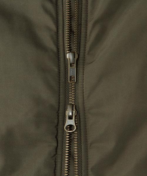 Another Edition（アナザーエディション）の「MA-1 ｼｮｰﾄ/AEBC　MA-1 ｼｮｰﾄ（MA-1・レディース・ブラック/オリーブ・SMALL/MEDIUM）」の18枚目の写真