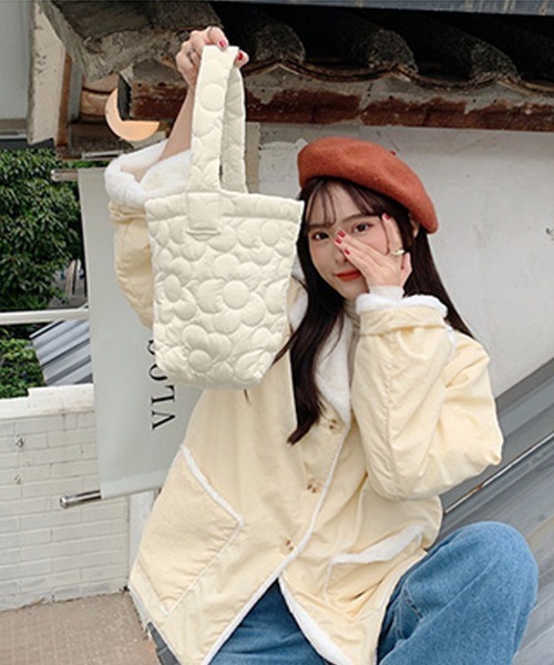 セール】ミニトートバッグ パステルカラー 韓国（ハンドバッグ