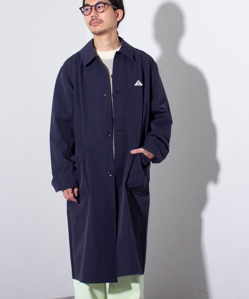 GEVACO（ゲバコ）の「【GEVACO/ゲバコ】高密度ウェザーステンカラーコート スプリングコート（ステンカラーコート・メンズ・ベージュ/ネイビー/カーキ・M/L）」の6枚目の写真