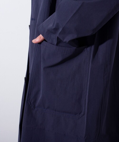 GEVACO（ゲバコ）の「【GEVACO/ゲバコ】高密度ウェザーステンカラーコート スプリングコート（ステンカラーコート・メンズ・ベージュ/ネイビー/カーキ・M/L）」の13枚目の写真